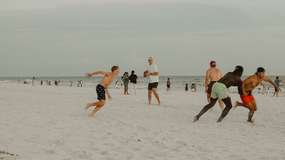 Valor team on the beach at Destin, Florida
